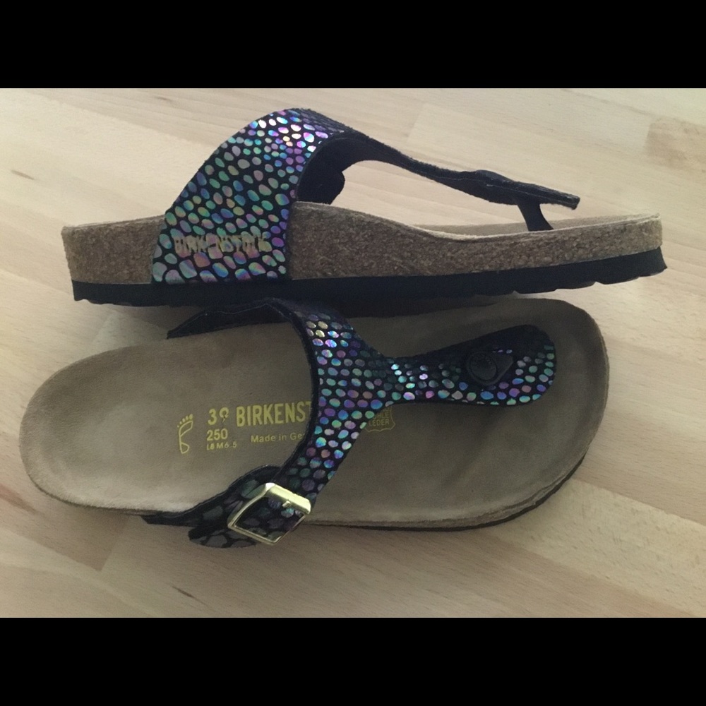 Women’s multi-colored Birkenstock’s